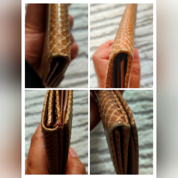 Rare Gucci Python Long Wallet with Hook - Picture 9 of 16